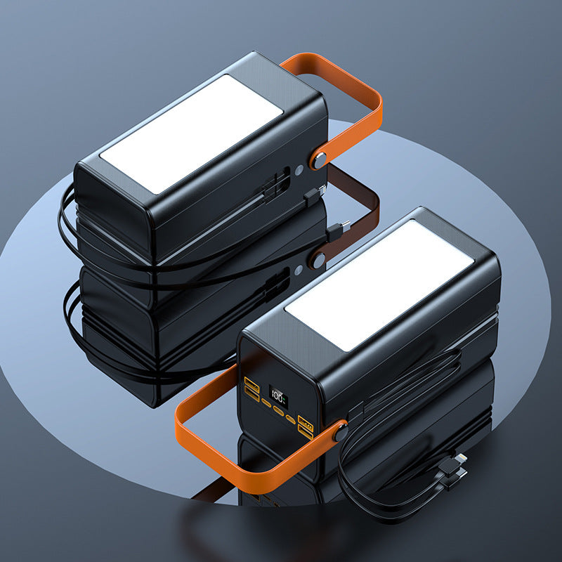 Super Large Capacity 10000mah Durable Power Bank 22.5w PD Fast Charging 50000mah Output Digital Display Multi Port Portable