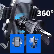 Phone Mount for car, Military-Grade Suction, Sturdy & Secure Long Arm Suction Cup Holder Universal Car Dashboard