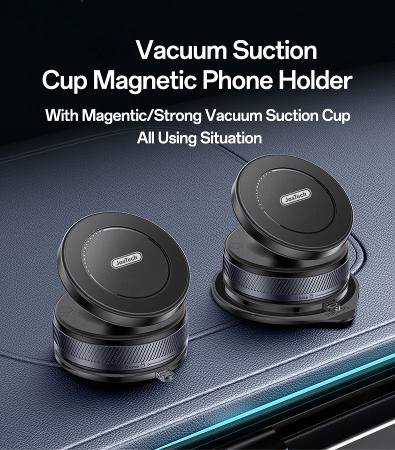 Magnetic Phone Bracket with Rotating Vacuum Suction JT-009