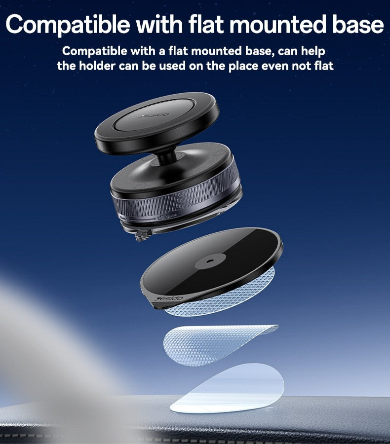 Magnetic Phone Bracket with Rotating Vacuum Suction JT-009