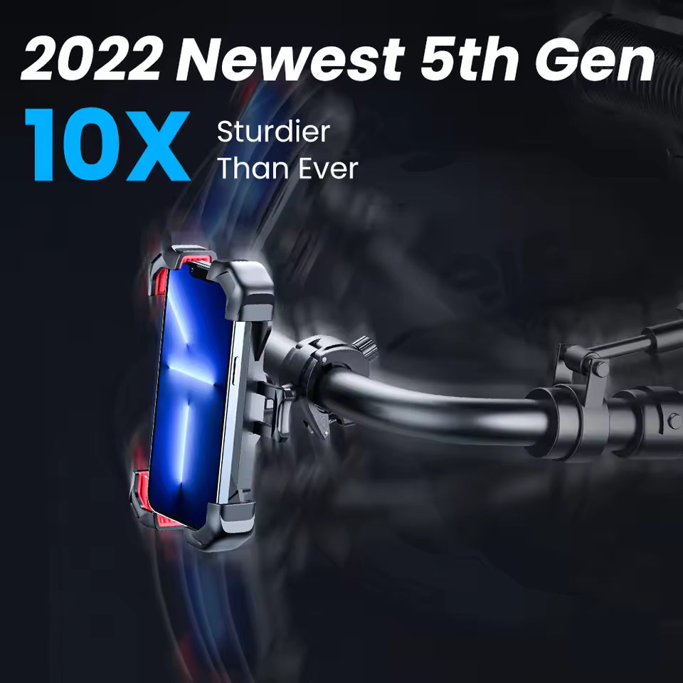 360 Degree Shockproof Motorcycle and Bicycle Phone Holder JT-694