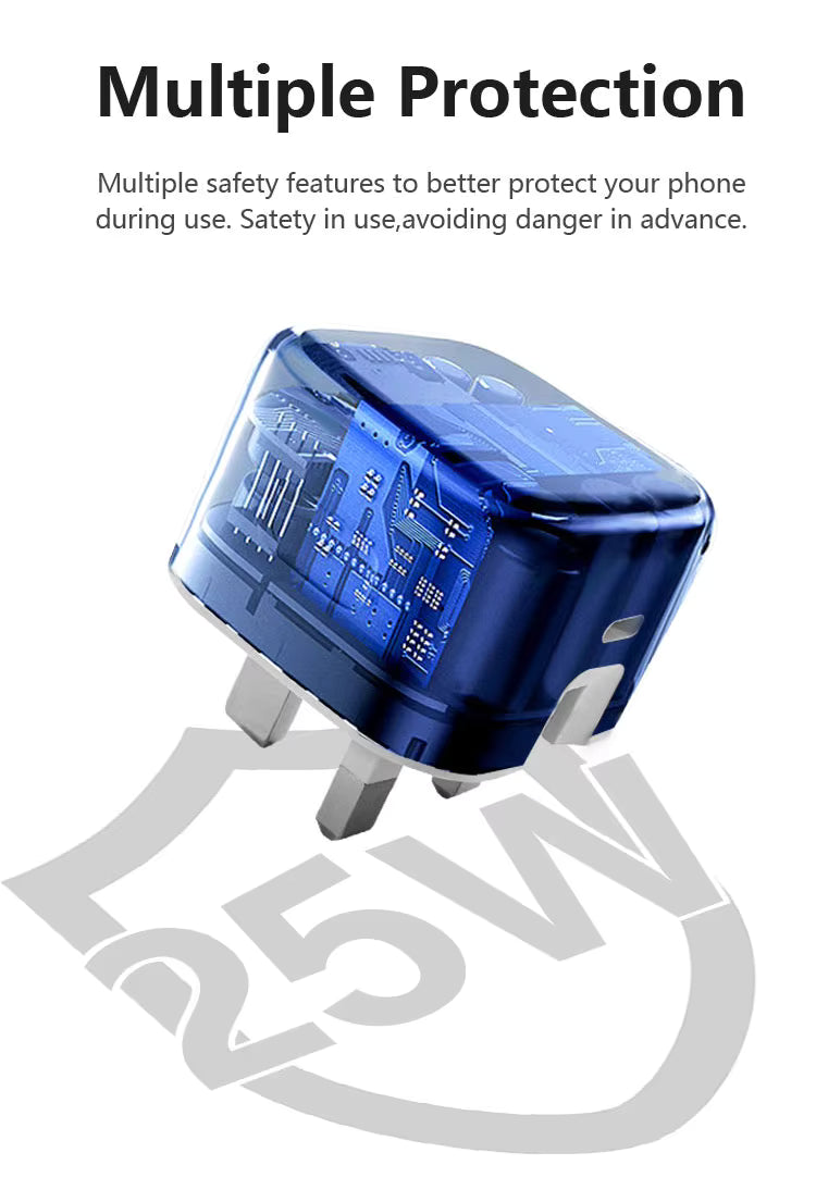 25W Type c Cable Fast Charging for iphone 16 Promax Phone Charger