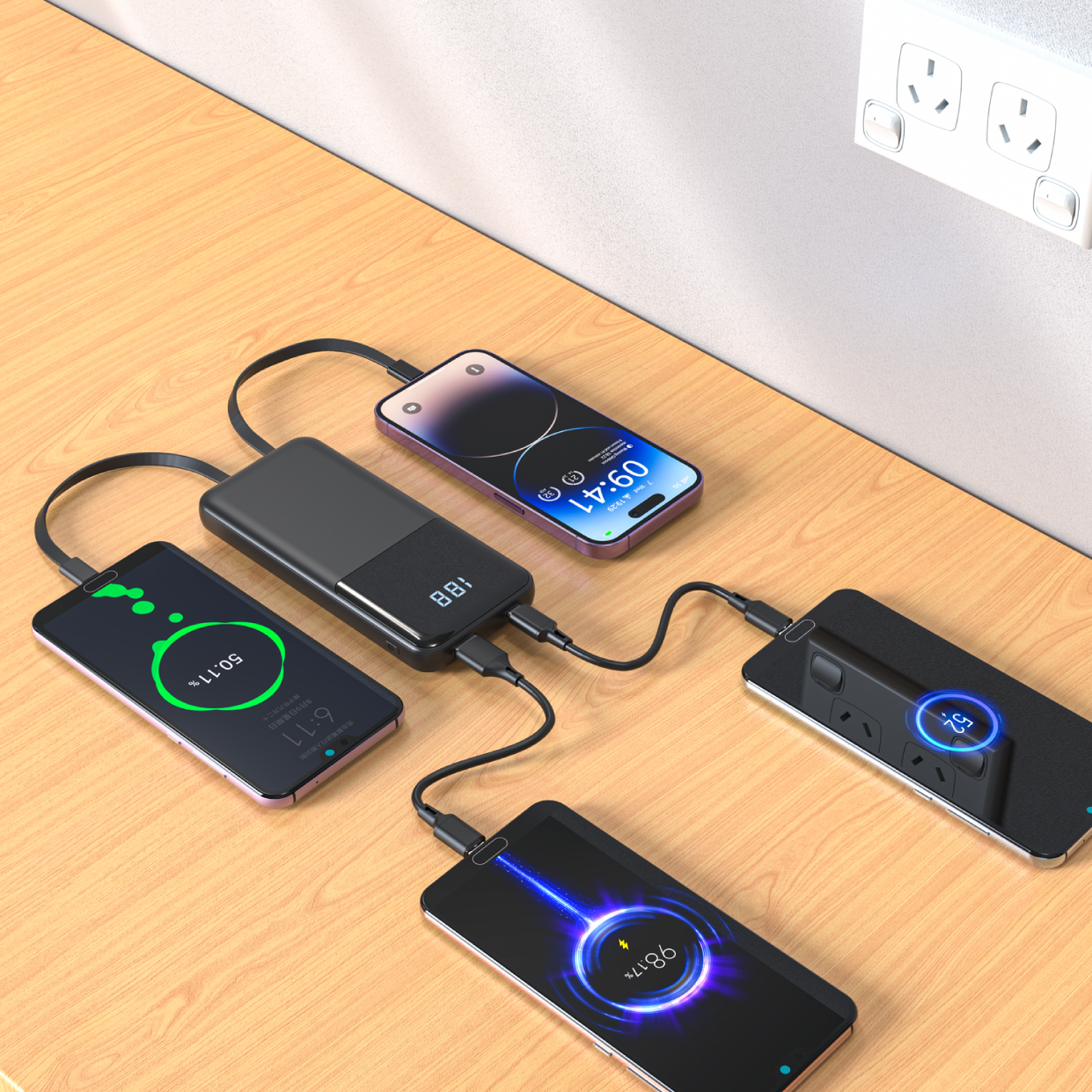 20000mAh Fast Charge Portable Power Bank 22.5W