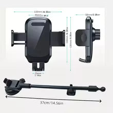 JT-119 Flexible Long Arm 360 Degree Rotating Head with Rotation Silicon Base Phone Holder