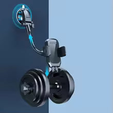 JT-119 Flexible Long Arm 360 Degree Rotating Head with Rotation Silicon Base Phone Holder