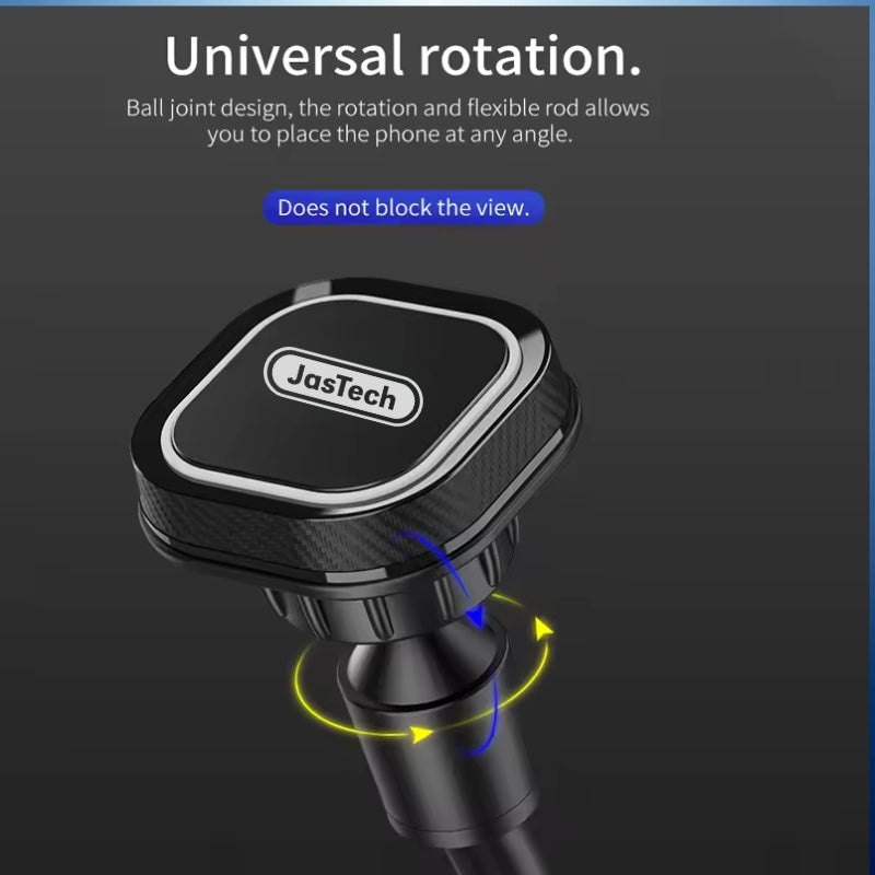 JesTech Magnetic Mobile Holder Mounted on the Glass and Drum of the Car JT-653