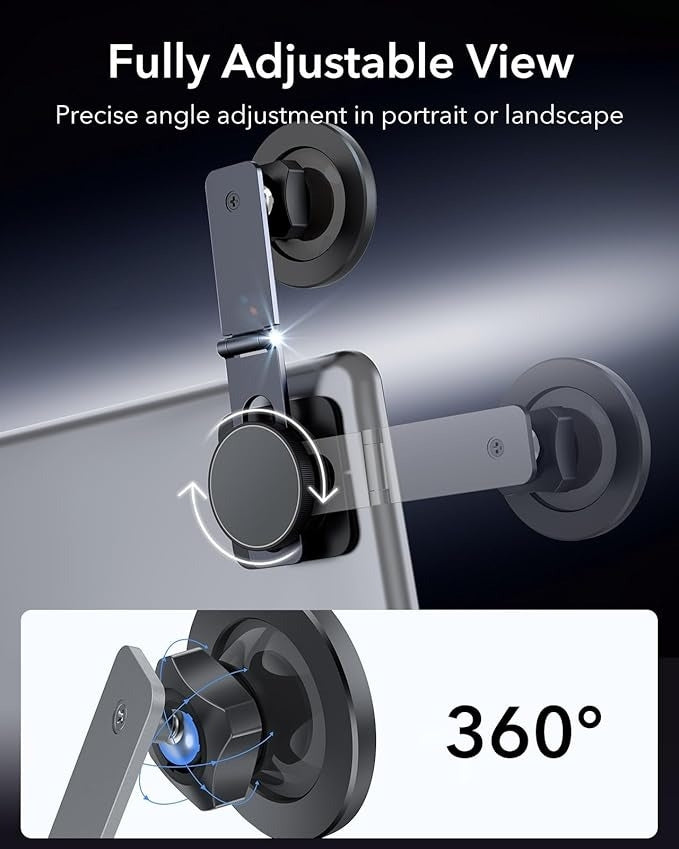 JesTech  Magnetic Car Phone Holder Go Des GD-HD938 Telescopic Design 360 Degree Rotating Suction Cup