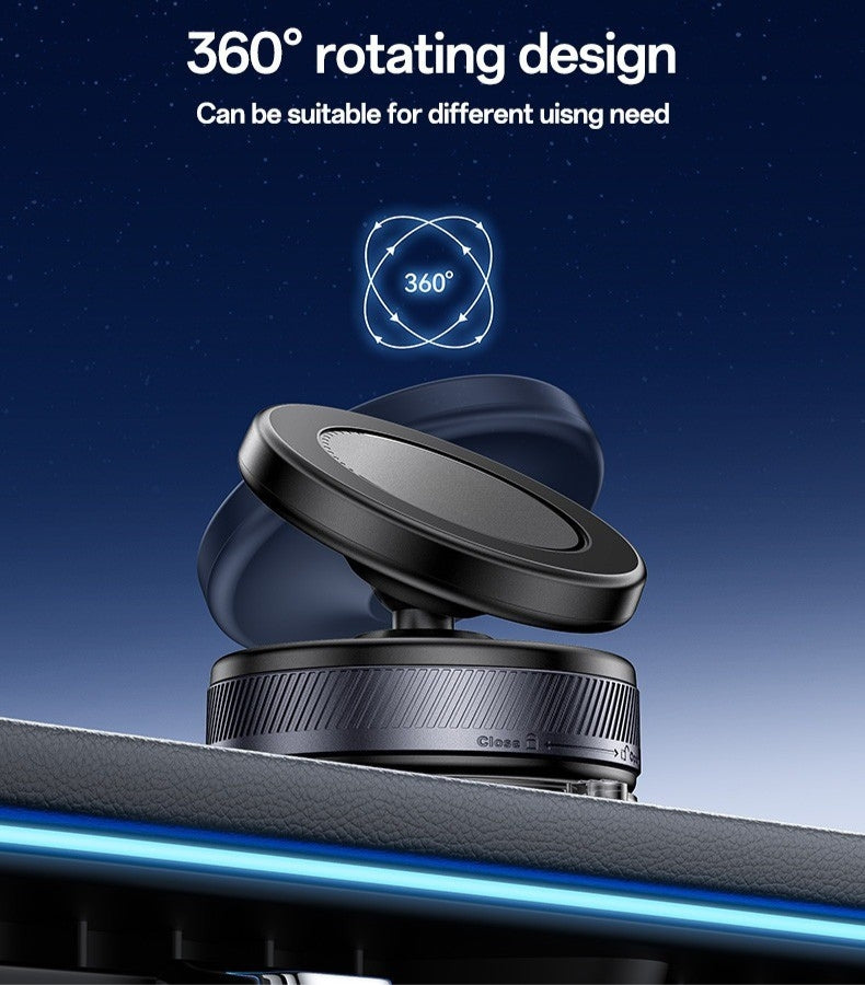 Magnetic Phone Bracket with Rotating Vacuum Suction  JT-009